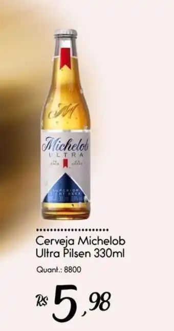 Giassi Supermercados Cerveja michelob ultra pilsen oferta