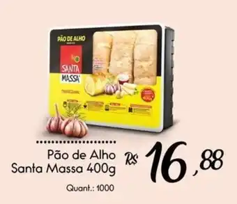 Giassi Supermercados Pão de Alho Santa Massa oferta