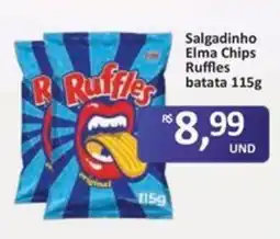Paulistão Supermercados Salgadinho Elma Chips Ruffles batata oferta