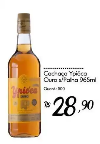Giassi Supermercados Cachaça Ypióca Ouro s/Palha oferta