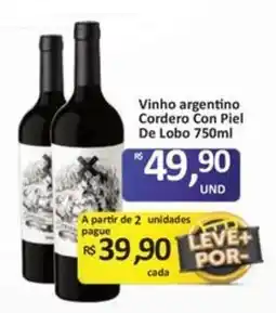 Paulistão Supermercados Vinho argentino Cordero Con Piel De Lobo oferta