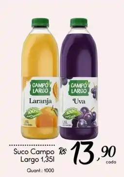 Giassi Supermercados Suco campo largo 1,35l oferta