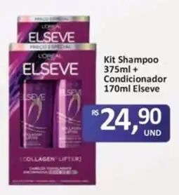 Paulistão Supermercados Kit Shampoo Elseve oferta