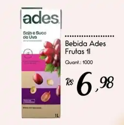 Giassi Supermercados Bebida ades frutas oferta