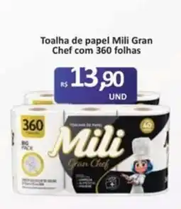 Paulistão Supermercados Toalha de papel Mili Gran Chef oferta