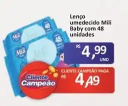 Paulistão Supermercados Lenço umedecido Mili Baby oferta
