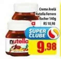 Superbom Supermercados Creme Avelã Nutella Ferrero Rocher oferta