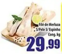 Superbom Supermercados Filé de Merluza S/Pele S/Espinho oferta