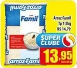 Superbom Supermercados Arroz Famil oferta
