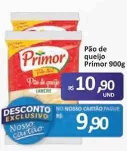 Paulistão Supermercados Pão de queijo Primor oferta