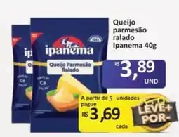 Paulistão Supermercados Queijo Parmesão Ralado oferta