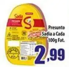 Superbom Supermercados Presunto Sadia a Cada 100g Fat. oferta