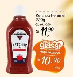 Giassi Supermercados Ketchup hemmer oferta