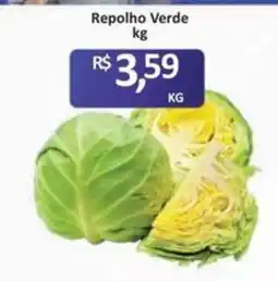 Paulistão Supermercados Repolho Verde oferta