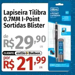 Supermercado Dalben Lapiseira tilibra 0.7mm i-point oferta
