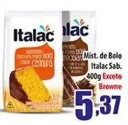 Superbom Supermercados Mist. de Bolo Italac Sab. oferta
