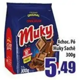 Superbom Supermercados Muky achoc. pó muky sachê oferta