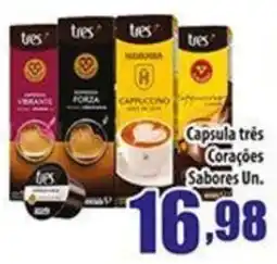 Superbom Supermercados Capsula três Corações Sabores Un. oferta