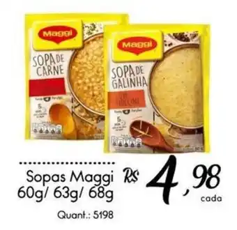Giassi Supermercados Sopas Maggi oferta