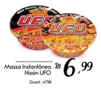 Giassi Supermercados Massa instantânea nissin ufo oferta