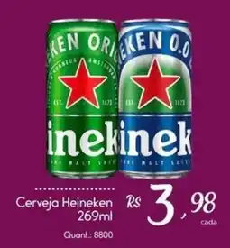 Giassi Supermercados Cerveja Heineken oferta