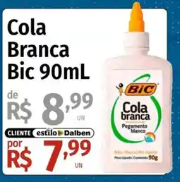 Supermercado Dalben Cola branca bic oferta