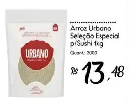 Giassi Supermercados Arroz urbano seleção especial p/sushi oferta