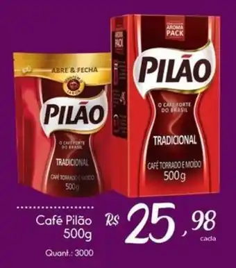 Giassi Supermercados Café pilão tradicional oferta