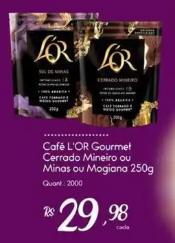 Giassi Supermercados Café l'or gourmet cerrado mineiro ou minas ou mogiana oferta