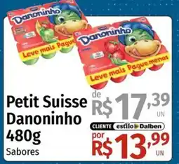 Supermercado Dalben petit suisse danoninho oferta