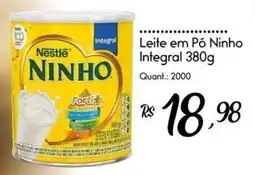 Giassi Supermercados Leite em Pó Ninho Integral oferta
