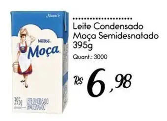 Giassi Supermercados Leite Condensado Moça Semidesnatado oferta