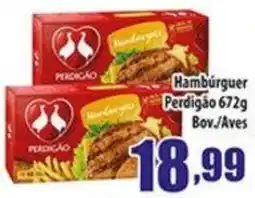 Superbom Supermercados Hambúrguer Perdigão oferta