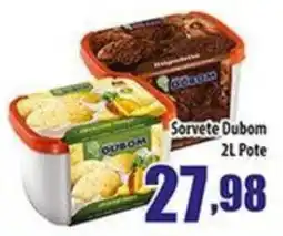 Superbom Supermercados Sorvete Dubom oferta