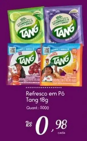 Giassi Supermercados Refresco em Pó Tang 18g oferta