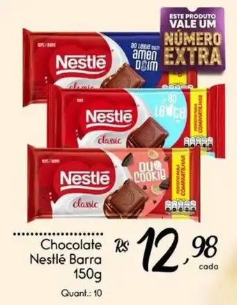 Giassi Supermercados Chocolate Nestlé Barra oferta