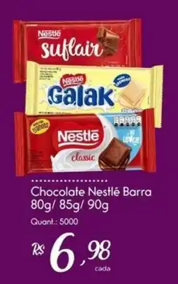 Giassi Supermercados Chocolate Nestlé Barra oferta