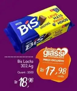 Giassi Supermercados Bis Lacta oferta
