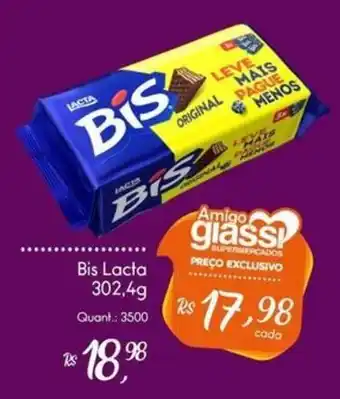 Giassi Supermercados Bis Lacta oferta