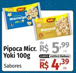 Supermercado Dalben Pipoca Micr. Yoki oferta