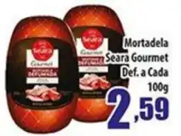 Superbom Supermercados Mortadela Seara Gourmet oferta