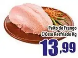 Superbom Supermercados Peito de Frango C/Osso Resfriado oferta
