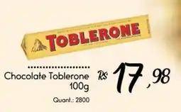 Giassi Supermercados Chocolate Toblerone oferta