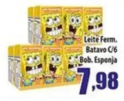 Superbom Supermercados Leite ferm. batavo c/6 bob. esponja oferta