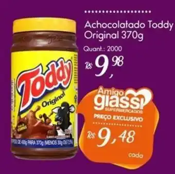 Giassi Supermercados Achocolatado toddy original oferta