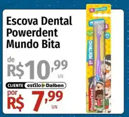 Supermercado Dalben Escova Dental Powerdent Mundo Bita oferta