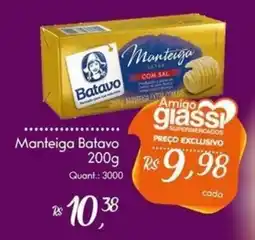 Giassi Supermercados Manteiga Batavo oferta