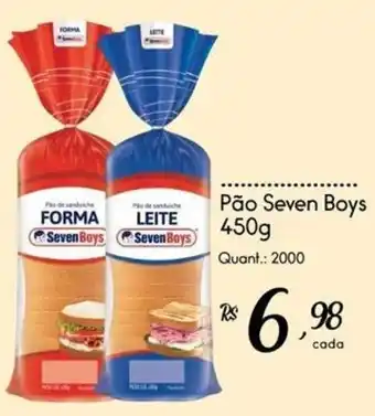 Giassi Supermercados Pão Seven Boys oferta