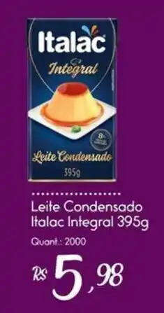 Giassi Supermercados Leite Condensado Italac Integral oferta