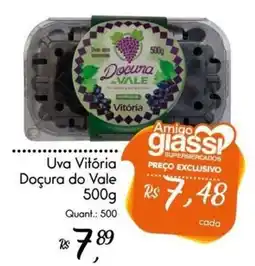 Giassi Supermercados Uva Vitória Doçura do Vale oferta